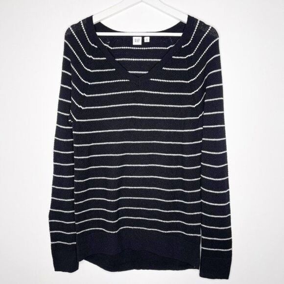 GAP Striped Knit Sweater - Picture 1 of 8
